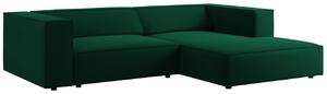 -25 % Dny MOMENTI– Cosmopolitan Design Sametová rohová pohovka Arendal 224 cm, pravá