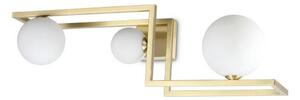 Ideal Lux 284330 ANGOLO stropní svítidlo 3xG9 saténová mosaz