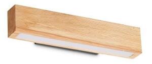 Ideal Lux 284477 CRAFT nástěnné svítidlo LED 13W 1550/1100lm 3000K černá, drevo