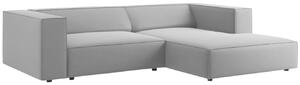 -25 % Dny MOMENTI– Cosmopolitan Design Sametová rohová pohovka Arendal 224 cm, pravá