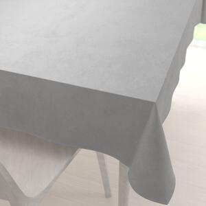 Biante Sametový obdélníkový ubrus Velvet Premium SVP-039 Šedý 50x100 cm