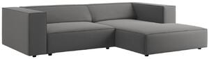 -25 % Dny MOMENTI– Cosmopolitan Design Sametová rohová pohovka Arendal 224 cm, pravá