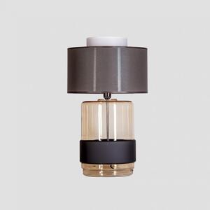 4concepts Designová stolní lampa UMBRIEL BLACK Barva: Amber