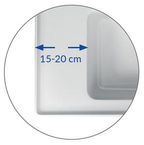Cersanit Crea BOX skříňkové umyvadlo 100cm, bílá, K114-018