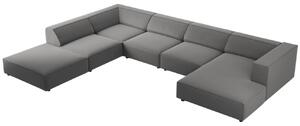 -25 % Dny MOMENTI– Cosmopolitan Design Sametová rohová pohovka Arendal 364 cm, levá