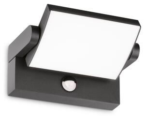Ideal Lux 287713 SWIPE venkovní nástěnné svítidlo se senzorem LED 21W 2300/1320lm 3000K antracitová