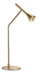 Ideal Lux 291109 DIESIS dotykové stolní svítidlo LED V665mm 6,5W 600/500lm 3000K mosazná