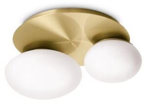 Ideal Lux 293653 NINFEA stropní svítidlo 2xGX53 saténová mosaz