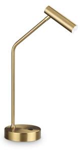 Ideal Lux 295541 EASY stolní lampička LED V460mm 3,5W 250/200lm 3000K mosazná