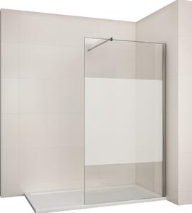 SUNXURY částečně satinovaný sprchový kout 8mm Nano ESG walk in sprchová zástěna 1200x2000mm