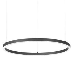 Ideal Lux 304410 ORACLE SLIM závěsné svítidlo LED D700mm 38W 4500/2320lm 4000K černá