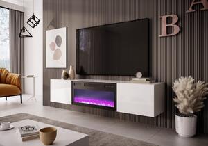 Televizní stolek- LIVO- Bílá