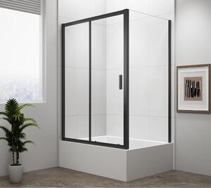DEEP BLACK Obdélníkový sprchový kout 1200x900mm L/R varianta, čiré sklo