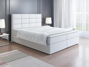 Čalouněná postel LILLIANA 1 - 160x200, bílá