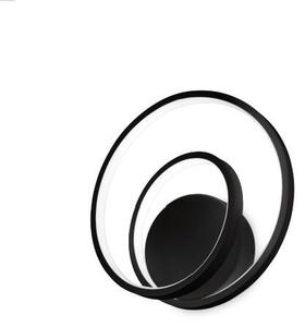 Ideal Lux 304496 OZ DALI nástěnné svítidlo LED 28W 2500/1060lm 3000K černá