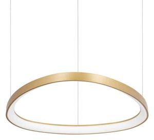 Ideal Lux 304700 GEMINI DALI/PUSH závěsné svítidlo LED D610mm 48W 5100/3460lm 3000K mosazná