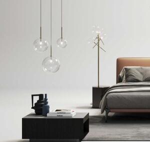 Ideal Lux 306551 EQUINOXE závěsné svítidlo 1xG4 D250mm chromová