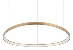 Ideal Lux 307701 GEMINI závěsné svítidlo LED 82W 10000/5330lm 3000K mosazná