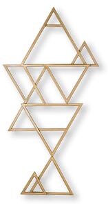 Kovová dekorace Gold Kaleidoscope Metal Art 104038, Wall Art, Graham Brown