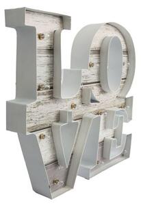 Osvětlená dekorace 100067, Lit Love Metal Art, Wall Art, Graham Brown