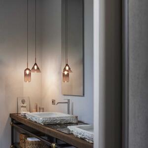 Ideal Lux 309798 EMPIRE závěsné svítidlo 1xG9 D200mm černá, šedá