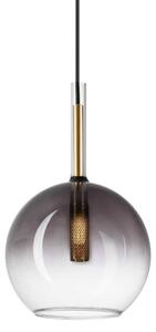 Ideal Lux 309811 EMPIRE závěsné svítidlo 1xG9 D180mm černá, šedá