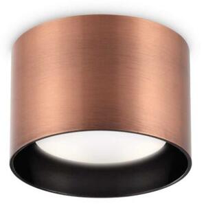 Ideal Lux 310893 SPIKE ROUND stropní bodové svítidlo 1xGX53 D100mm měděná