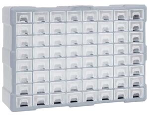 Organizér se 64 zásuvkami 52 x 16 x 37,5 cm 147580