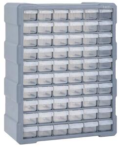 Organizér se 60 zásuvkami 38 x 16 x 47,5 cm 147588