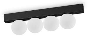 Ideal Lux 313283 PING PONG stropní svítidlo LED š309mm 12W 1000/740lm 3000K černá