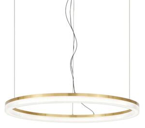 Ideal Lux 314938 CROWN závěsné svítidlo LED D600mm 30W 3000/2480lm 3000K mosazná