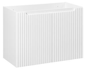 COMAD Závěsná skříňka pod umyvadlo - NOVA 82-80-2D white, šířka 80 cm, matná bílá