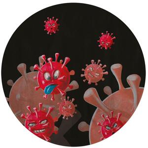 Kulatá osuška Virus