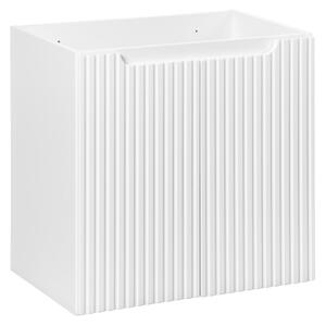 COMAD Závěsná skříňka pod umyvadlo - NOVA 82-60-2D white, šířka 60 cm, matná bílá