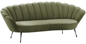 Cosmopolitan Design Sametová pohovka Kingston 224 cm