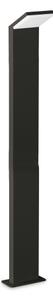 Ideal lux 322230 OUTDOOR STYLE venkovní stojanové svítidlo/sloupek LED V1000mm 9W 1050/790lm 3000K IP54 černá