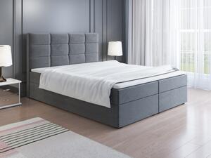 Čalouněná postel LILLIANA 1 - 140x200, šedá