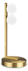 Ideal Lux 328300 PING PONG stolní lampička LED V350mm 6W 500/370lm 3000K mosazná
