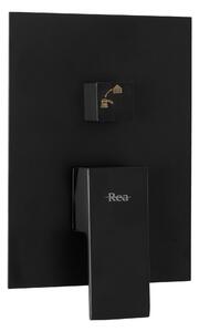 Rea Fenix - podomítkový sprchový set + box, černá, REA-P6920