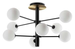 Ideal Lux 328485 COSMOPOLITAN stropní svítidlo 8xG9 D640mm černá