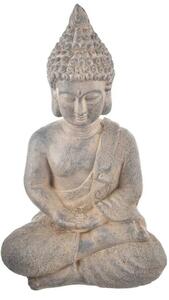 Budha 26 x 20 x 41 cm, keramika, šedý INDECOR X14112