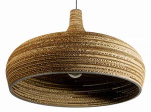 Papírový lustr Cardboard DOME 70/karton/1x E27