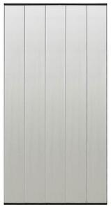Dveřní síť proti hmyzu s 5dílným závěsem černá 120 x 240 cm 148711