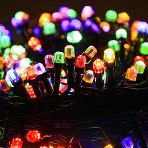 Hjlight 100 LED venkovní i vnitřní vánoční řetěz 8 m vícebarevný