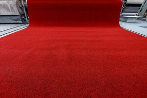 OROTEX Belgie Zátěžový koberec New Orleans 353 + gel červený - 4m