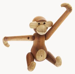Ručně vyrobená dekorace z dubového dřeva Monkey