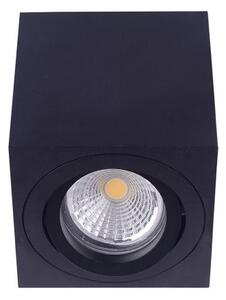 EMITHOR 48609 ALUX 80 mm povrchové bodové svítidlo 1xGU10 / MAX 50W, IP20, černá