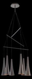 LUXERA 64412 MADERA závěsné svítidlo 530 mm LED / 30W, 3000K, kávová