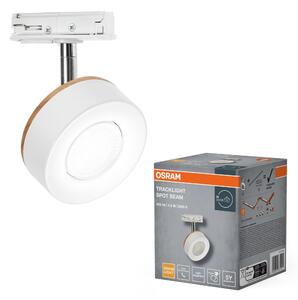 Lištové bodové svítidlo Tracklight Beam, 4.8W, Teplá bílá, Bílé