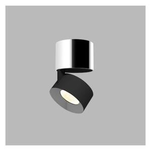 LED2 11508353 KLIP ON stropní bodové nastavitelné sklopné svítidlo 11W / 770lm 3000K chrom / černá